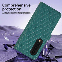 Load image into Gallery viewer, Casekis Crossbody Cardholder Phone Case For Galaxy Z Fold 4 Green