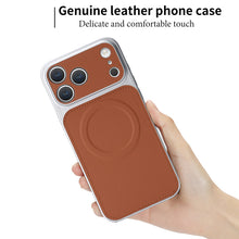 Load image into Gallery viewer, Casekis Magnetic Shockproof Leather Phone Case Brown