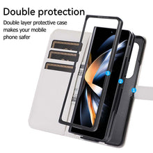 Carregar imagem no visualizador da galeria, Casekis Crossbody Cardholder Phone Case For Galaxy Z Fold 4 White