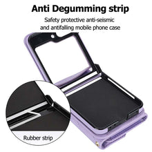 Cargar imagen en el visor de la galería, Casekis Crossbody Cardholder Phone Case For Galaxy Z Flip 5 Purple