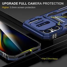 Load image into Gallery viewer, Casekis Sliding Camera Cover Anti-Fall Phone Case Navy Blue