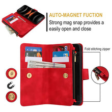 画像をギャラリービューアに読み込む, Casekis Crossbody 9 Card Holder Phone Case Red