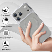 Load image into Gallery viewer, Casekis Magnetic Shockproof Leather Phone Case Gray