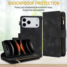Görseli Galeri görüntüleyiciye yükleyin, Casekis Crossbody 9 Card Holder Phone Case Black