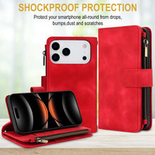 画像をギャラリービューアに読み込む, Casekis Crossbody 9 Card Holder Phone Case Red