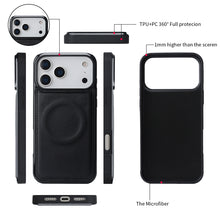 Lade das Bild in den Galerie-Viewer, CASEKIS 2-in-1 Magnetic Detachable Wallet Case with RFID Blocking, 16 Card Slots & Zipper Pocket Black