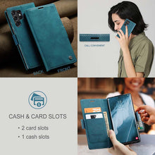 Load image into Gallery viewer, Casekis Retro Wallet Case For Galaxy S23 Ultra 5G