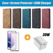 Muat gambar ke penampil Galeri, Casekis Retro Wallet Case For Galaxy S24 FE 5G