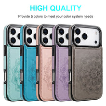 Load image into Gallery viewer, Casekis Mandala Embossed Phone Case Green