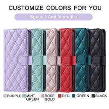 Carregar imagem no visualizador da galeria, Casekis 3 Card Leather Crossbody Wallet Phone Case Red