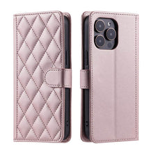 Carregar imagem no visualizador da galeria, Casekis 3 Card Leather Crossbody Wallet Phone Case Rose Gold
