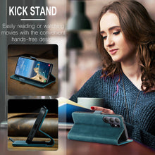 Load image into Gallery viewer, Casekis Retro Wallet Case Blue
