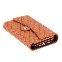 Carregar imagem no visualizador da galeria, Casekis 7-Slot Foldable Crossbody Wallet Phone Case Brown