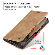 Load image into Gallery viewer, Casekis Retro Wallet Case Brown