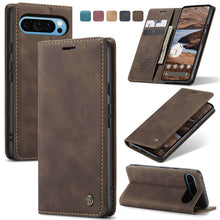 Load image into Gallery viewer, Casekis Retro Wallet Case Coffee