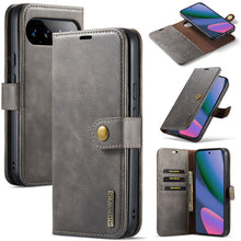 Muat gambar ke penampil Galeri, Casekis Detachable Leather Wallet Phone Case Gray