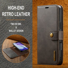 Carica l'immagine nel visualizzatore di Gallery, Casekis Detachable Leather Wallet Phone Case Gray
