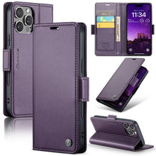 Load image into Gallery viewer, Casekis RFID Cardholder Phone Case Purple
