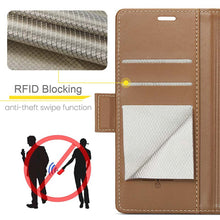 Load image into Gallery viewer, Casekis RFID Cardholder Phone Case Brown