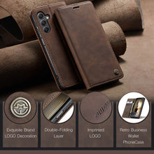 Cargar imagen en el visor de la galería, Casekis Retro Wallet Case For Galaxy A15 5G