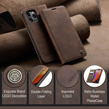 Carregar imagem no visualizador da galeria, Casekis Retro Wallet Case For iPhone 15 Pro Max