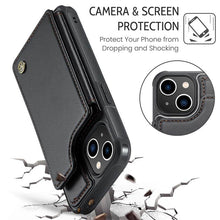 Carica l'immagine nel visualizzatore di Gallery, Casekis RFID Cardholder Wallet Phone Case For iPhone 13