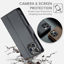 Load image into Gallery viewer, Casekis RFID Cardholder Phone Case Black