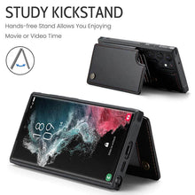 Görseli Galeri görüntüleyiciye yükleyin, Casekis RFID Cardholder Wallet Phone Case For Galaxy S22 Ultra