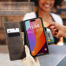 Carregar imagem no visualizador da galeria, Casekis Retro Wallet Case For iPhone 15 Pro Max
