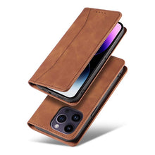 Carica l'immagine nel visualizzatore di Gallery, Casekis Fashion Magnetic Phone Case Brown