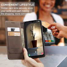Carica l'immagine nel visualizzatore di Gallery, Casekis Retro Wallet Case For Galaxy A25 5G