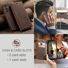 Cargar imagen en el visor de la galería, Casekis Retro Wallet Case For Galaxy A15 5G