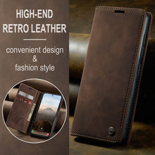 Load image into Gallery viewer, Casekis Retro Wallet Case For Galaxy S25 5G