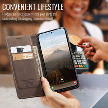 Load image into Gallery viewer, Casekis Retro Wallet Case For Galaxy S25 5G