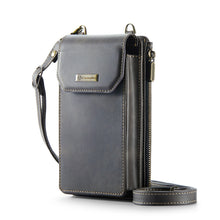 Carica l'immagine nel visualizzatore di Gallery, Casekis Crossbody RFID Zipper Phone Bag Coffee