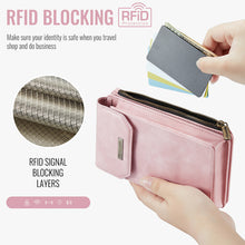 Carregar imagem no visualizador da galeria, Casekis Crossbody RFID Zipper Phone Bag Pink