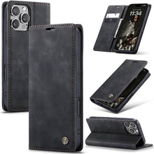 Cargar imagen en el visor de la galería, Casekis Retro Wallet Case For iPhone 16 Pro Max