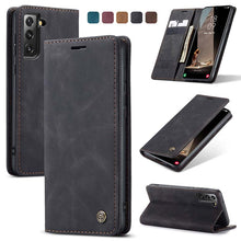 Load image into Gallery viewer, Casekis Retro Wallet Case For Casekis S21 Plus 5G