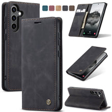 Muat gambar ke penampil Galeri, Casekis Retro Wallet Case For Galaxy S24 FE 5G
