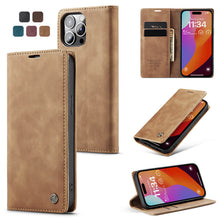 Carregar imagem no visualizador da galeria, Casekis Retro Wallet Case For iPhone 15 Pro Max
