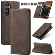 Cargar imagen en el visor de la galería, Casekis Retro Wallet Case For Galaxy S24 Plus 5G