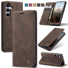 Load image into Gallery viewer, Casekis Retro Wallet Case For Galaxy S25 5G