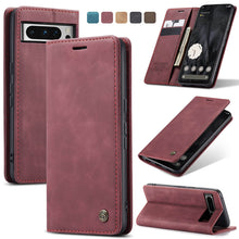 Load image into Gallery viewer, Casekis Retro Wallet Case For Pixel 8 Pro 5G