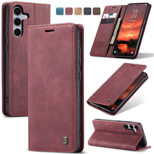 Load image into Gallery viewer, Casekis Retro Wallet Case For Galaxy S25 5G