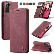 Load image into Gallery viewer, Casekis Retro Wallet Case For Casekis S21 Plus 5G
