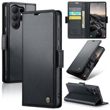 Load image into Gallery viewer, Casekis RFID Cardholder Phone Case Black