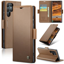 Load image into Gallery viewer, Casekis RFID Cardholder Phone Case Brown