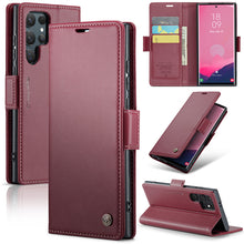 Load image into Gallery viewer, Casekis RFID Cardholder Phone Case Red