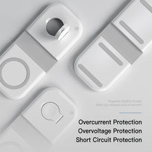 Load image into Gallery viewer, Casekis Wireless Charging station, 2 in 1 Magsafe Foldable Charger