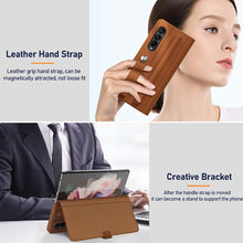 गैलरी व्यूवर में इमेज लोड करें, Casekis Leather Case With S Pen for Galaxy Z Fold 3 5G